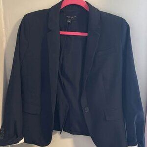 Ann Taylor 6 petite navy blue women’s blazer
